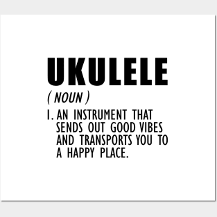 Ukulele Definition Posters and Art